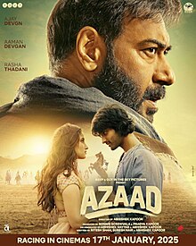 Azaad 2025 ORG DVD Rip Full Movie